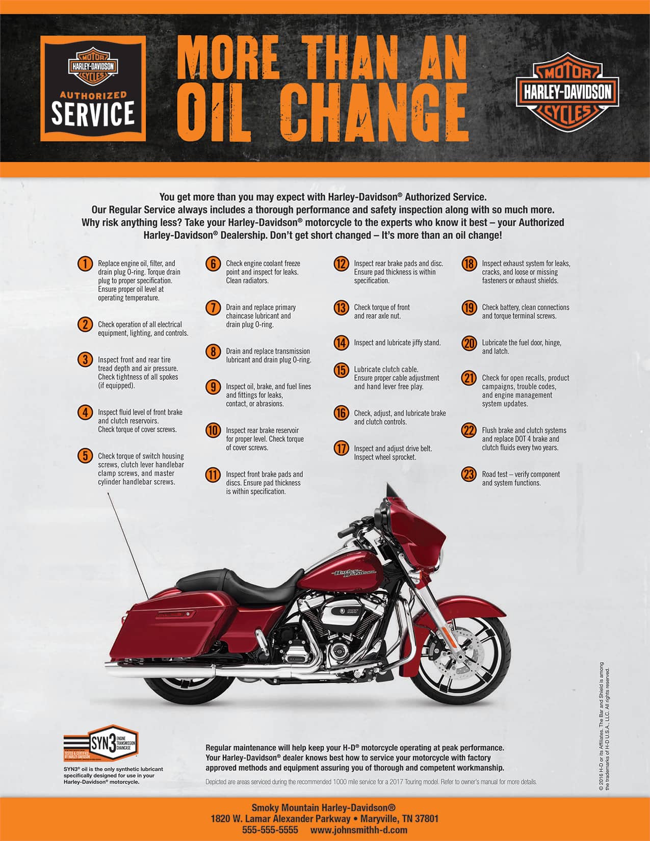 More Than an Oil Change